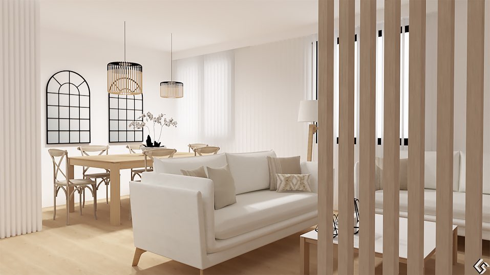 Idea para salon decoracion interior diseño