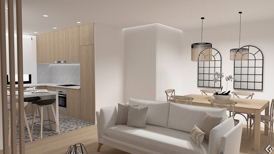 Cocina americana diseño navarra